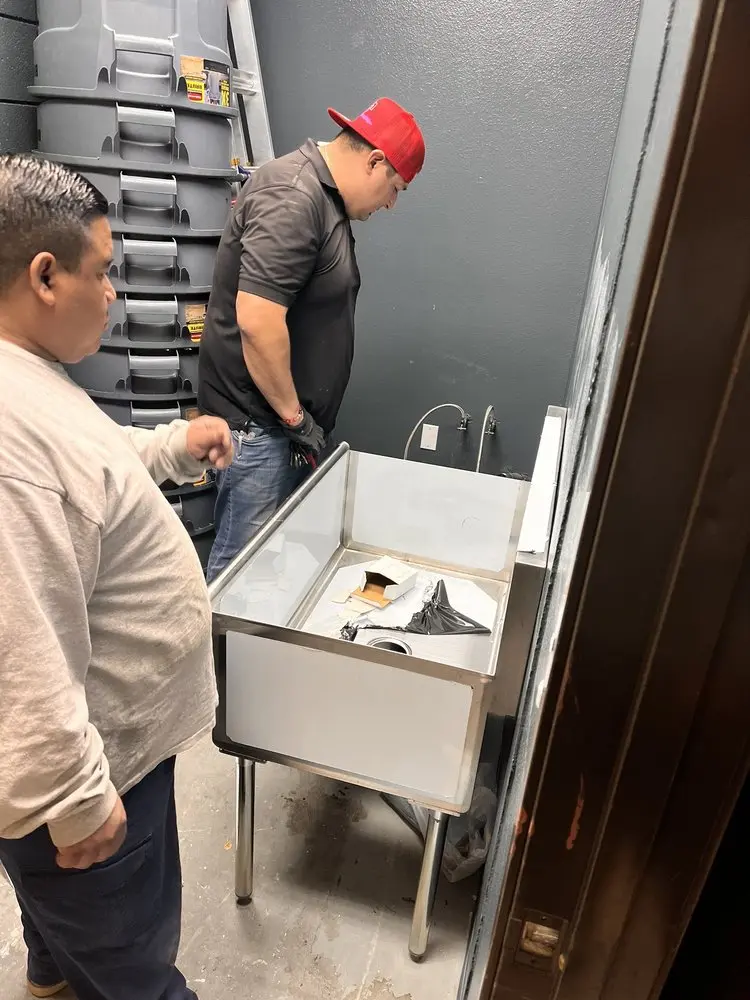 Commercial plumbing and sink installation in Table Mesa South